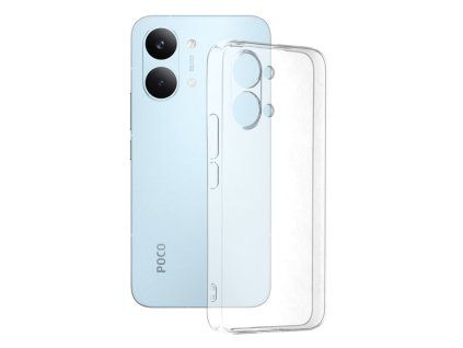 Techsuit - Clear Silicone - Xiaomi Poco X8 Pro Max - Transparent