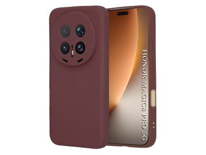 Techsuit - SoftFlex kryt pre Honor Magic8 Pro - slivkovočervený