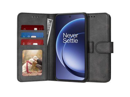 Techsuit - Diary Book - OnePlus 15R - Black