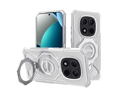 Techsuit - Carbon Shield PRO - Xiaomi Redmi Note 15 Pro 5G - White Transparent