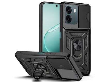 Techsuit - CamShield Series - Oppo A6 4G - Black