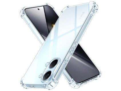 Techsuit - Shockproof Clear Silicone - Xiaomi Poco X8 Pro Max - Clear