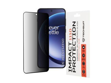 Techsuit - 111D Privacy Full Glue - OnePlus 15R - Black