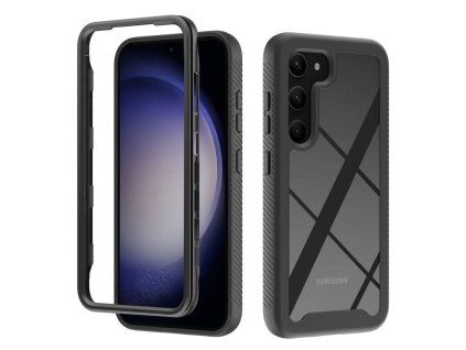 Techsuit - Defense360 Pro + Screen Protector - Samsung Galaxy S23 - Black