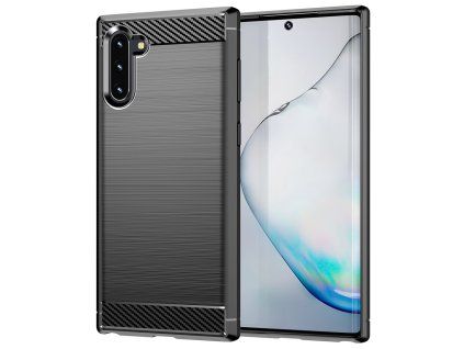 Techsuit - Carbon Silicone - Samsung Galaxy Note 10 4G / Note 10 5G - Black