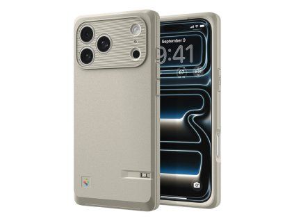 Spigen - Classic LS MagFit (ACS10479) - iPhone 17 Pro - Stone