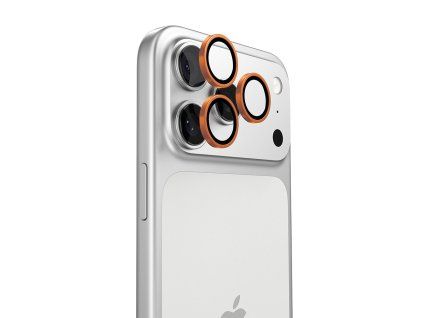Torras - Lensguard Camera Protector - iPhone 17 Pro / iPhone 17 Pro Max - Orange