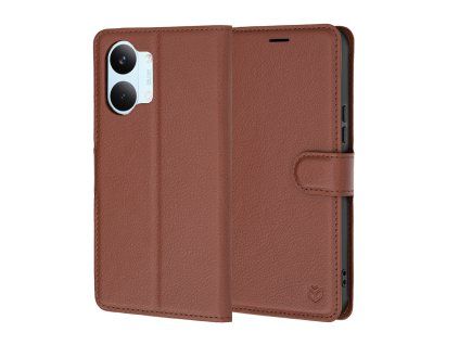 Techsuit - Leather Folio - Xiaomi Poco X8 Pro Max - Brown