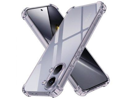 Techsuit - Shockproof Clear Silicone - Xiaomi Poco X8 Pro Max - Smoke Black