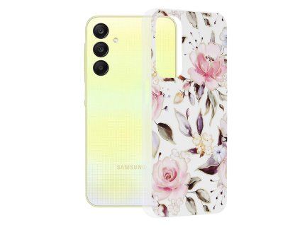 Techsuit - Marble Series - Samsung Galaxy A25 5G - Chloe White