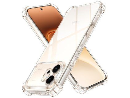 Techsuit - Shockproof Clear Silicone - Honor 600 - Clear