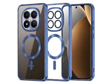Techsuit - Luxury Crystal MagSafe - Xiaomi Redmi Note 15 Pro+ 5G / Poco M8 Pro 5G - Deep Blue