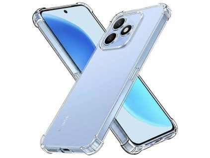 Techsuit - Shockproof Clear Silicone - Honor X8d - Clear