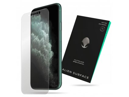 Alien Surface ochranná fólia - Case Friendly - iPhone 11 pro - Transparent