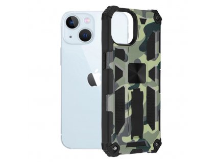 Blazor Series kryt na - iPhone 13 - Camo Lime