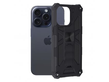 Techsuit Blazor Series kryt na - iPhone 15 pro - čierna