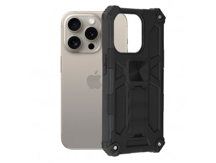 Techsuit Blazor Series kryt na - iPhone 15 pro Max - čierna