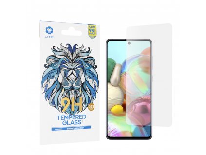 Lito 2.5D Klasické tvrdené Sklo - Samsung Galaxy A71 4G / A71 5G / M51 / Note 10 Lite - transparentná