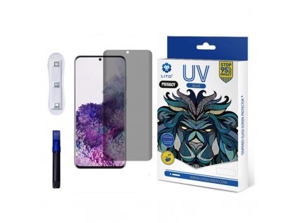 Lito 3D UV tvrdené Sklo - Samsung Galaxy S20 4G / S20 5G - PRIVACY