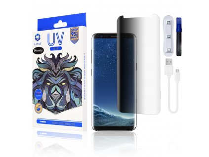 Lito 3D UV tvrdené Sklo - Samsung Galaxy S8 - PRIVACY