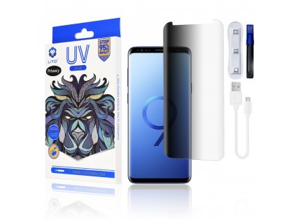 Lito 3D UV tvrdené Sklo - Samsung Galaxy S9 Plus - PRIVACY