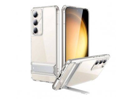ESR Metal Kickstand ochranný kryt pre Samsung S23 (čiré)