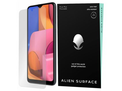 Alien Surface ochranná fólia - Case Friendly - Samsung Galaxy A20s - Transparent
