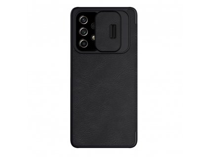 Nillkin Qin Kožený PRO obal na - Samsung Galaxy A53 5G - čierna