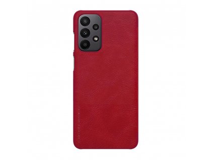 Nillkin Qin Kožený obal pre - Samsung Galaxy A23 4G / A23 5G - červená