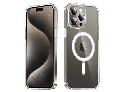 Techsuit MagSafe PRO obal na - iPhone 15 pro - Transparent