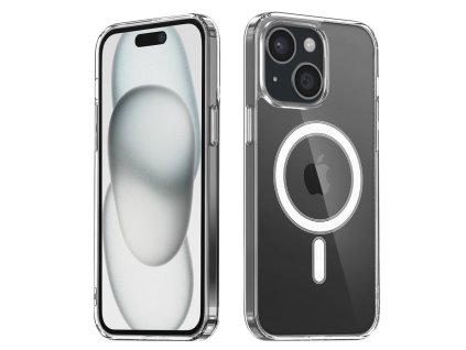 Techsuit MagSafe PRO obal na - iPhone 15 Plus - Transparent
