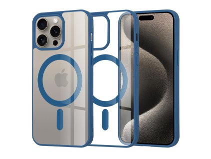 Techsuit MagSafe PRO obal na - iPhone 15 pro Max - modrá
