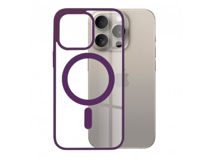 Techsuit MagSafe PRO obal na - iPhone 15 pro Max - Fialová