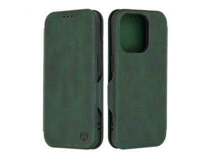 Techsuit Safe Wallet Plus otvárací obal na - iPhone 15 pro - Green