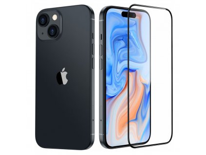 ESR Armorite ochranné sklo - iPhone 15 - čierna