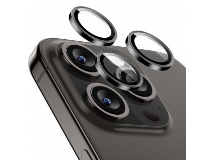 ESR Armorite Ochranné sklo pre objektív kamery - iPhone 15 pro/ 15 pro Max - čierna