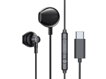 Joyroom JR-EC03 Drôtové slúchadlá, USB C (strieborná)