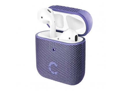 Cygnett puzdro TekView pre AirPods 1 / 2 (fialové)