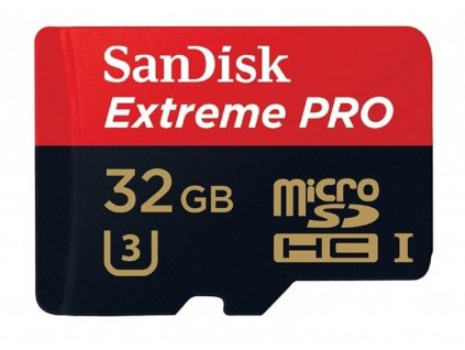 SanDisk Pameťová karta Extreme pro microSDHC 32GB 100/90 MB/s A1 C10 V30 (SDSQXCG-032G-GN6MA)
