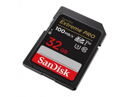 SanDisk Pameťová karta EXTREME pro SDHC 32GB 100/90 MB/s UHS-I U3 (SDSDXXO-032G-GN4IN)