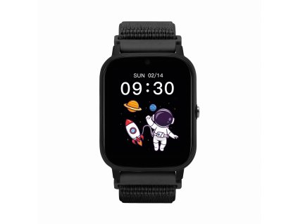 Smart hodinky Garett Kids Tech 4G čierna suchý zips