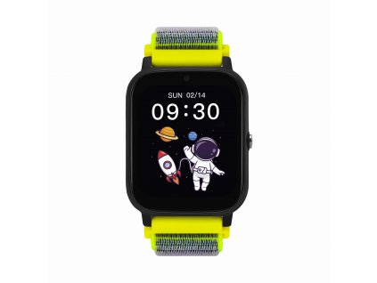 Smart hodinky Garett Kids Tech 4G zelená suchý zips