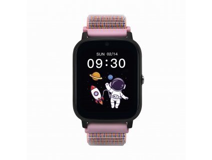 Smart hodinky Garett Kids Tech 4G ružová suchý zips