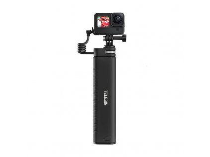 Telesin Power grip selfie tyč (s powerbankou) TE-CSS-001