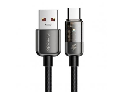 Mcdodo Kábel USB-C CA-3151 6A, 1,8 m (čierny)