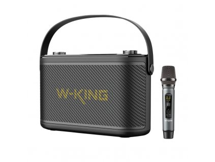 W-KING Bezdrôtový prenosný reproduktor Bluetooth H10 S 80W (čierny)
