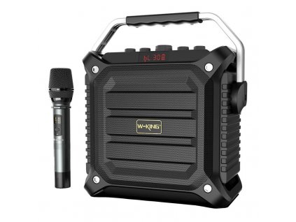 W-KING Bezdrôtový prenosný reproduktor Bluetooth K3H 100 W (čierny)