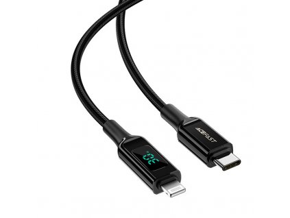 Acefast Kábel USB-C na Lightning C6-01, 30W, MFi, 1,2 m (čierny)