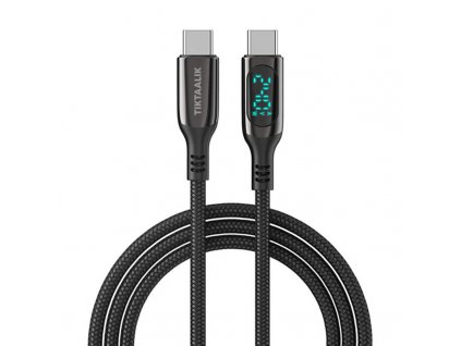 TIKTAALIK Kabel USB-C na USB-C  PD 240W, 1,5 m (černý)