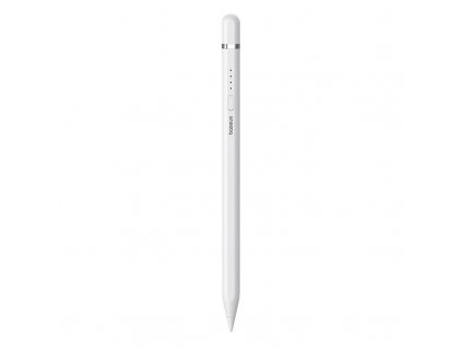 Baseus Aktívny stylus Smooth Writing Series s bezdrôtovým nabíjaním, USB-C (biely)